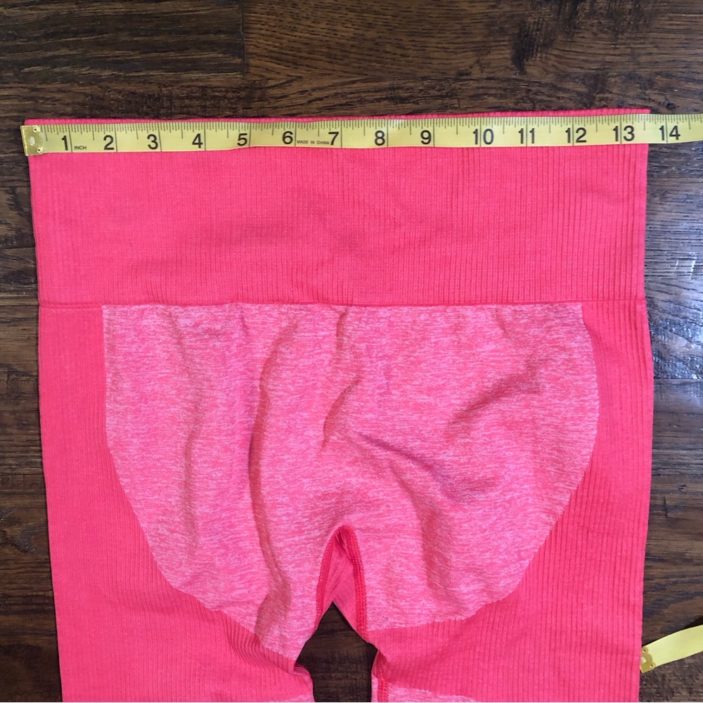 Amazon Matching Set Ribbed Bra Leggings Compression Size Large New - Picture 10 of 11